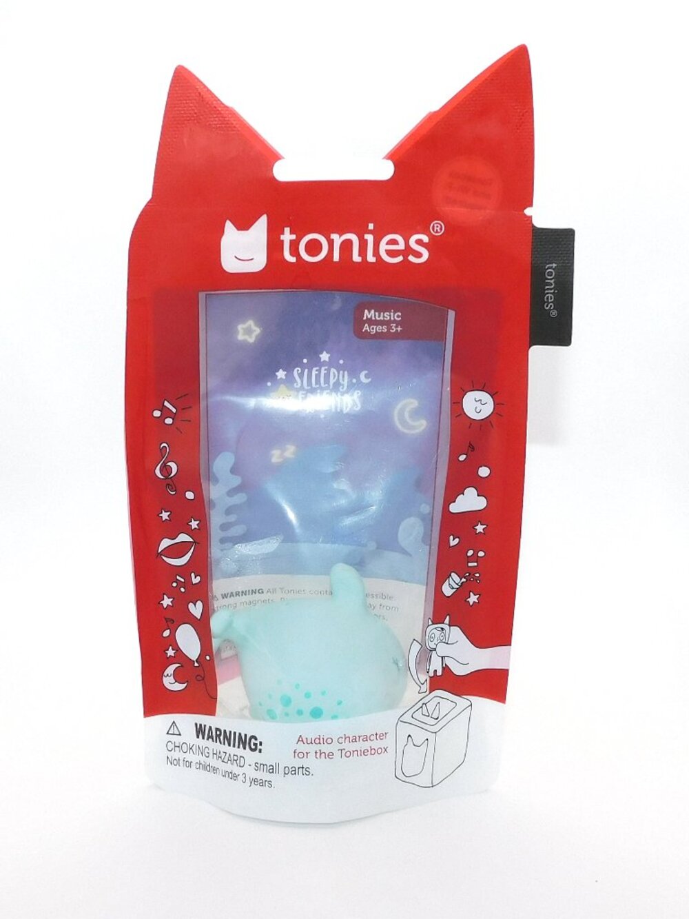 Tonies Sleepy Friends Whale Figurine Blue Lullaby Music Songs NEW